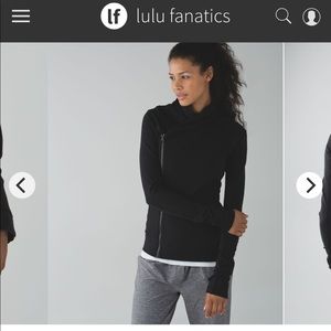 Lululemon black Bhakti jacket